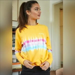 Spiritual Gangster "Loved" Tie Dye Sweatshirt